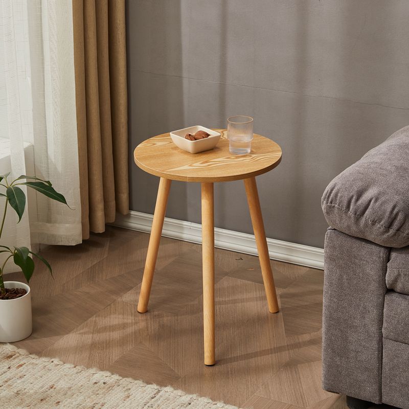 Traditional Style Cocktail Table Artificial Wood White/yellow/natural Color Coffee Table Clearhalo 'Coffee & Accent Tables' 'End & Side Tables' 'end_side_table' 'end_side_tables' 'furn' 'furn_end_side_tables' 'Furniture' 'furniture_end_side_table' 'Living Room Furniture' 1200x1200_a43f4fc9-c3b9-48b3-b9dd-4ea4256ba419