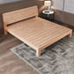 Scandinavian Solid Wood Bed Natural Bed With Custom Wood Legs