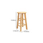 Modern Armless Backless Counter Stool Wood Cashier Bar Stool with Wooden Seat and Pedal Clearhalo 'Bar Furniture' 'Bar Stools' 'bar_stools' 'furn' 'furn_bar_stools' 'Furniture' 'Kitchen & Dining Furniture' 1200x1200_a440a606-8166-422a-867d-c1ed91952f7b
