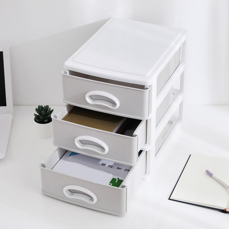 Plastic Filing Cabinet Vertical Contemporary Gray Filing Cabinet with Drawers Clearhalo 'Filing Cabinets' 'filling_cabinets' 'furn' 'furn_filling_cabinets' 'Furniture' 'Office Furniture' 1200x1200_a4441fac-900a-496f-8de7-fc6ac1e97cc0