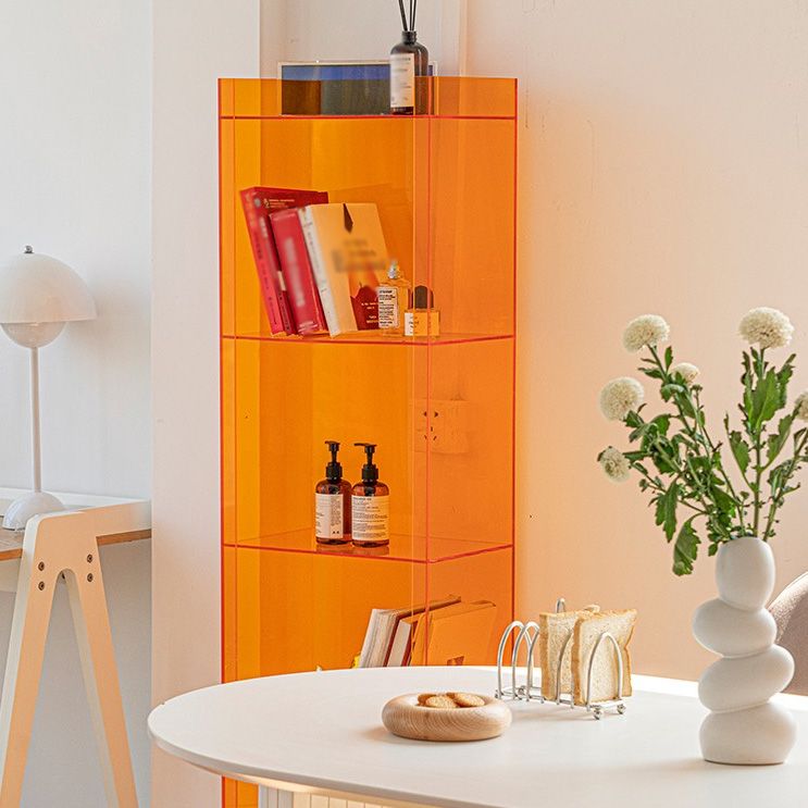 Scandinavian Style Bookshelf 9.84"W Closed Back Bookcase for Home Office Study Room Clearhalo 'Bookcases' 'furn' 'furn_bookcases' 'Furniture' 'furniture_bookcases' 'kitchen' 'kitchen_bookcases' 'Living Room Furniture' 'Office Furniture' 1200x1200_a4470a26-00c3-45cc-9094-cd8b49c4369b