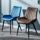 Indoor Scandinavian Side Chair Metal Upholstered Solid Back Dining Room Chair Clearhalo ' kitchen&dining_furn' 'Dining Chairs' 'Dining Tables & Seating' 'dining_chair' 'furn' 'furn_dining_chair' 'Furniture' 'furniture_dining_chair' 'Kitchen & Dining Furniture' 'kitchen' 1200x1200_a447efa7-ce6d-4006-94aa-753c0c789423