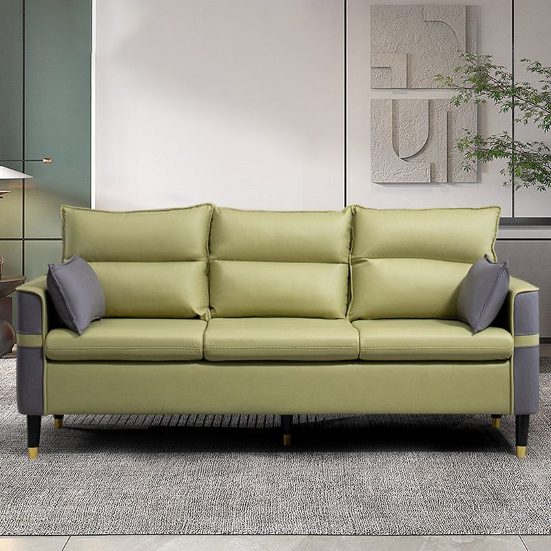 正方形の腕の枕バックリビングルームの固定席