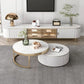 Contemporary Enclosed Storage TV Console Stone TV Stand Console with Legs Clearhalo 'furn' 'furn_tv_stands_entertainment_centers' 'Furniture' 'Living Room Furniture' 'TV Stands & Entertainment Centers' 'TV Stands & Media Storage Furniture' 'tv_stands_entertainment_centers' 1200x1200_a44b3f50-21d2-4e76-b3ff-1a6f953e2847