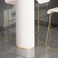 Industrial Free Form Bar Height Table Stone and Iron Bar Table with Double Pedestal Clearhalo 'Bar Furniture' 'Bar Tables' 'bar_tables' 'furn' 'furn_bar_tables' 'Furniture' 'Kitchen & Dining Furniture' 1200x1200_a44c741d-f354-411b-ab90-92dceeb3e646