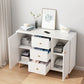 Contemporary Chest Horizontal Combo Dresser with Door for Home