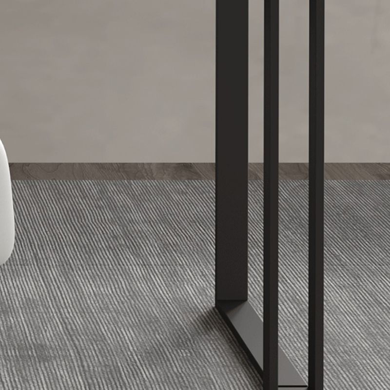 Escritorio de madera de ingeniería contemporánea escritorio de la oficina rectangular de dormitorio con piernas