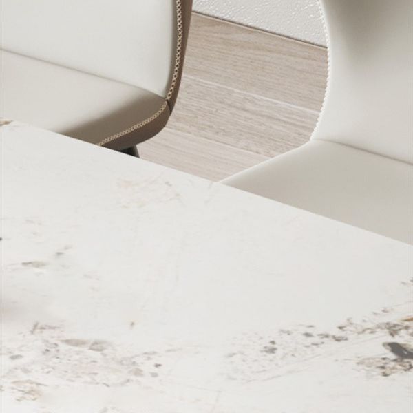 Modern Sintered Stone Dining Table Set 1/4/5/6/7 Pieces Dining Set for Home Clearhalo 'Dining Room Sets' 'Dining Tables & Seating' 'dining_room_set' 'furn' 'furn_dining_room_set' 'Furniture' 'furniture_dining_room_set' 'Kitchen & Dining Furniture' 1200x1200_a4516a1c-d2e2-443f-98c9-3f28ce0993b0