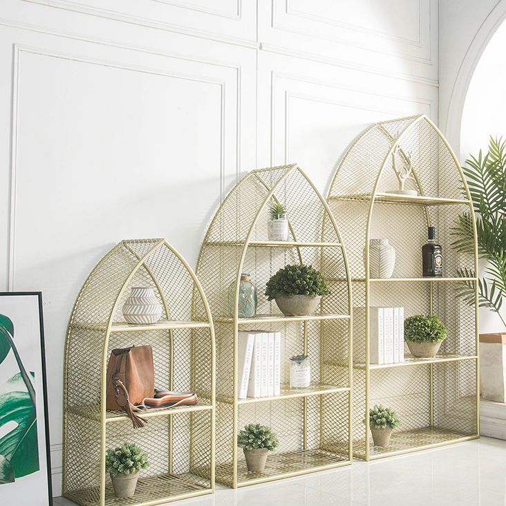 Glam Style Bookshelf Closed Back Bookcase forStudy Room Home Office Clearhalo 'Bookcases' 'furn' 'furn_bookcases' 'Furniture' 'furniture_bookcases' 'Office Furniture' 1200x1200_a45225b6-d0a0-48f0-b697-d7f7df2fa00f