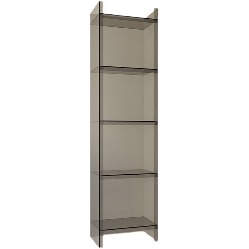 Acrylic Vertical Standard Bookshelf Scandinavian Closed Back Bookshelf Clearhalo 'Bookcases' 'furn' 'furn_bookcases' 'Furniture' 'furniture_bookcases' 'Office Furniture' 1200x1200_a454926c-3ff0-4eb1-afd9-1b8e6ae387c2