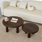 Scandinavian 3 Legs Coffee Table Round Wooden Coffee Table Set for Home Clearhalo 'Coffee & Accent Tables' 'Coffee Tables' 'coffee_tables' 'furn' 'furn_coffee_tables' 'Furniture' 'Living Room Furniture' 1200x1200_a4567868-415e-4331-baee-f7cb97cae3eb