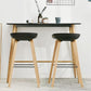 Nordic Plastic Bar-stool Bucket Seat Counter Bar Stool with Wood Legs Clearhalo 'Bar Furniture' 'Bar Stools' 'bar_stools' 'furn' 'furn_bar_stools' 'Furniture' 'Kitchen & Dining Furniture' 1200x1200_a4570817-cf5a-4582-abc6-0969b2422b09