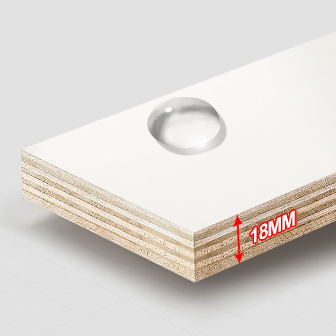 Witte kleur houten garderobe eigentijdse stijl garderobe kast met lade