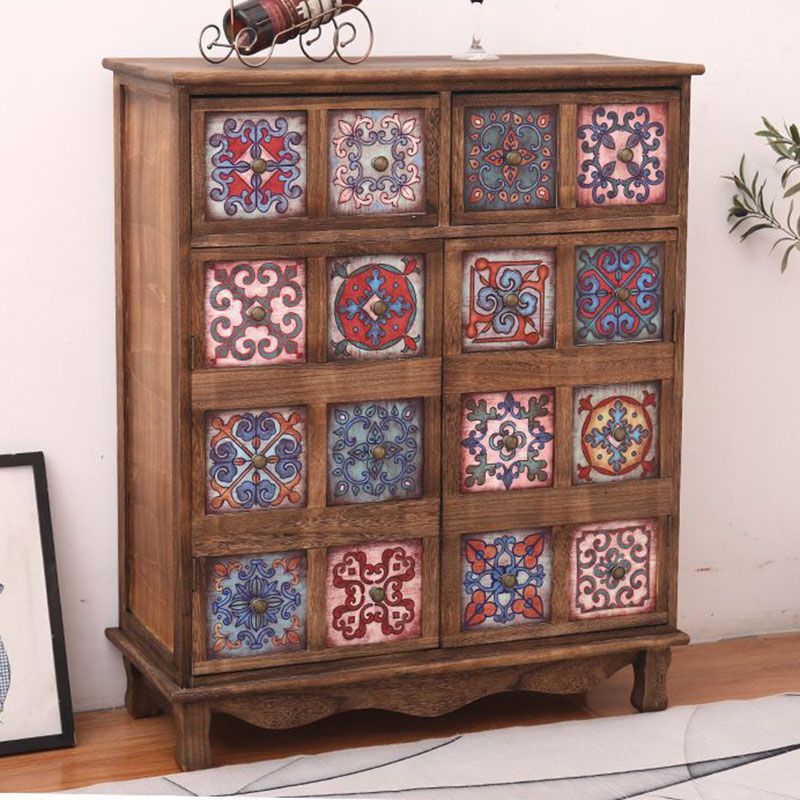 Coastal Storage Chest Solid Wood Dresser , 11.7/14.04 Inch Width Clearhalo 'Bedroom Furniture' 'Dressers & Chests' 'dressers_chests' 'furn' 'furn_dressers_chests' 'Furniture' 1200x1200_a45f8fe0-519b-40f7-b69f-c685f600f691