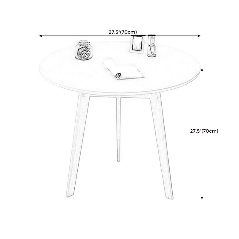 Modern Style Wooden Base Top Round Coffee Table for Apartment Clearhalo 'Coffee & Accent Tables' 'Coffee Tables' 'coffee_tables' 'furn' 'furn_coffee_tables' 'Furniture' 'furniture_coffee_tables' 'Living Room Furniture' 1200x1200_a46144e8-5501-40c8-8681-0a168000ffd6