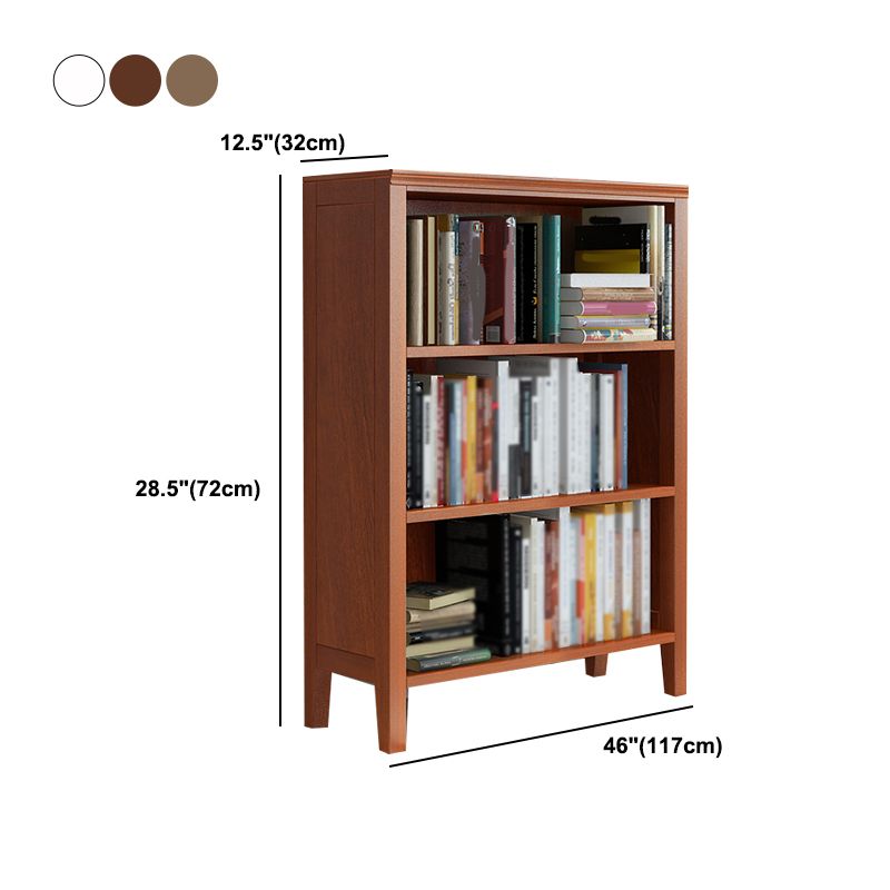 Scandinavian Rubber Wood Standard Bookshelf Vertical Bookshelf for Living Room Clearhalo 'Bookcases' 'furn' 'furn_bookcases' 'Furniture' 'furniture_bookcases' 'kitchen' 'kitchen_bookcases' 'Living Room Furniture' 'Office Furniture' 1200x1200_a461dddb-4020-465b-b0d3-b030b6cc9b1d