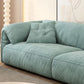 Modernismus Kissen Top Arm Arm Sofa 41,34-in D Leder Down Fill Sofa