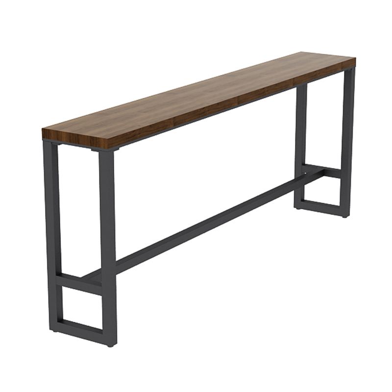 Solid Wood Table Rectangle Dining Table for Kitchen Living Room Coffee Room Clearhalo 'Bar Furniture' 'Bar Tables' 'bar_tables' 'furn' 'furn_bar_tables' 'Furniture' 'Kitchen & Dining Furniture' 1200x1200_a46307ea-9dcd-4b3f-80f9-ce9d7ac9054f