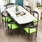 Standard Wood Top Dining Room Set with 4 Black Wood Legs Base for Dining Furniture Clearhalo 'Dining Room Sets' 'Dining Tables & Seating' 'dining_room_set' 'furn' 'furn_dining_room_set' 'Furniture' 'furniture_dining_room_set' 'Kitchen & Dining Furniture' 'kitchen&dining_furn' 'kitchen' 1200x1200_a4647c49-d288-4a79-a832-f02e37aa34e6