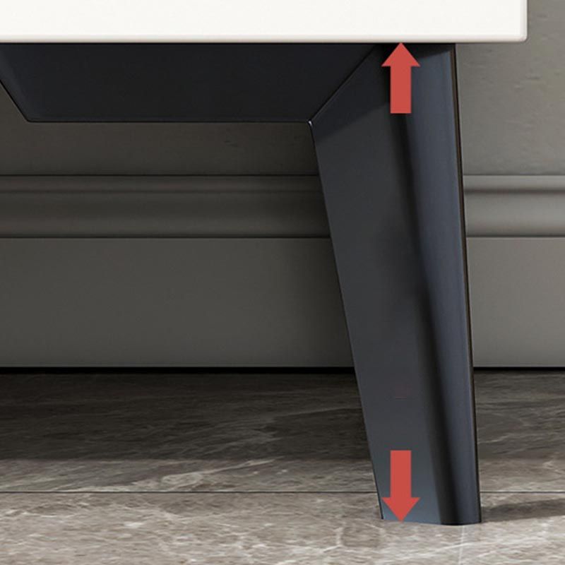 Wood Dining Server Modern Server with Glass Doors for Living Room Clearhalo 'buffet_sideboard' 'Buffets & Sideboards' 'furn' 'furn_buffet_sideboard' 'Furniture' 'Kitchen & Dining Furniture' 1200x1200_a464c009-de1d-411c-8a13-407cd4f6c365