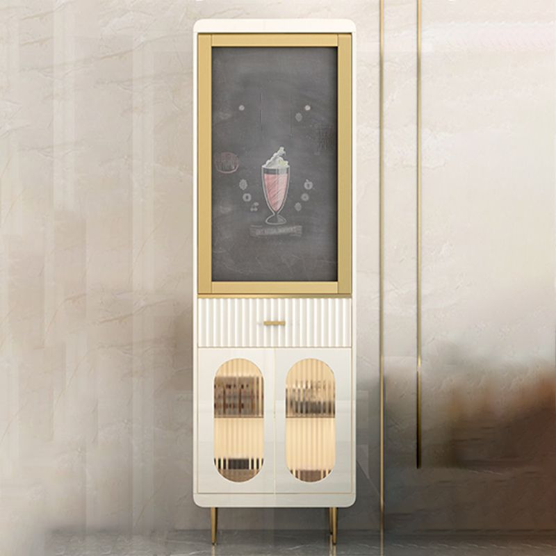 1/2 Pieces Counter Height Pub Set in White and Gold, Rectangular and Modern Clearhalo 'Bar Furniture' 'furn' 'furn_home_bar_bar_sets' 'Furniture' 'Home Bars & Bar Sets' 'home_bar_bar_sets' 'Kitchen & Dining Furniture' 1200x1200_a464c06a-fd1f-4a61-be98-9eb02000b294