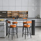 Faux Leather Armless Counter Stool Glam Style Low Back Bar Stool for Indoor Clearhalo 'Bar Furniture' 'Bar Stools' 'bar_stools' 'furn' 'furn_bar_stools' 'Furniture' 'Kitchen & Dining Furniture' 1200x1200_a46742ae-f371-4ea1-99a8-7f0e8e4d044c