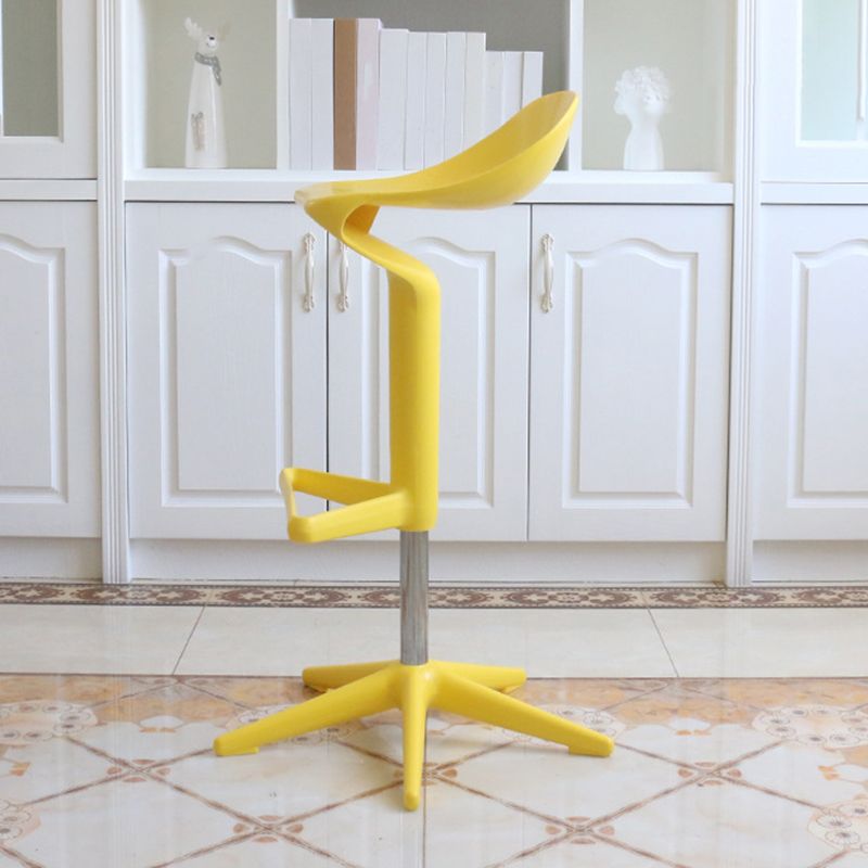 Indoor Modern Plastic Barstool Rotating Lifting Colorful Bar Stool Clearhalo 'Bar Furniture' 'Bar Stools' 'bar_stools' 'furn' 'furn_bar_stools' 'furniture_bar_stools' 'Kitchen & Dining Furniture' 'kitchen&dining_furn' 'kitchen' 'kitchen_furn' Furniture' 1200x1200_a4691bf4-dd49-4a90-8a47-2284427792c4