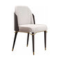 Matte Finish Parsons Dining Chair Modern Conference Room Leather Side Chair