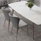 Nordic Style 1/4/5/7 Pieces Dining Set Sintered Stone Dining Table Set with Metal Legs Clearhalo 'Dining Room Sets' 'Dining Tables & Seating' 'dining_room_set' 'furn' 'furn_dining_room_set' 'Furniture' 'furniture_dining_room_set' 'Kitchen & Dining Furniture' 'kitchen&dining_furn' 'kitchen' 1200x1200_a46d3af0-a95a-4f77-aa84-0d813ed9bd59