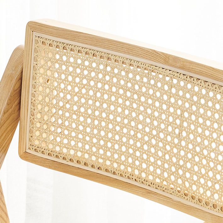 Silla sin brazo silla lateral plegable de estilo tradicional con patas de madera para cocina