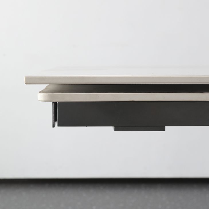 Modern Expandable Dining Table Furniture 1/2/5/6/7 Pieces Home Dining Room Set Clearhalo 'Dining Room Sets' 'Dining Tables & Seating' 'dining_room_set' 'furn' 'furn_dining_room_set' 'Furniture' 'Kitchen & Dining Furniture' 1200x1200_a473977c-ed42-41c5-b95c-164edf818a19