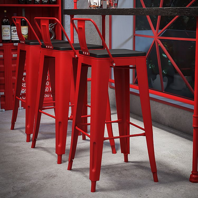 Black and Red Counter Set Industrial 1/4 Pieces Rectangle Wood Counter Set Clearhalo 'Bar Furniture' 'furn' 'furn_home_bar_bar_sets' 'Furniture' 'Home Bars & Bar Sets' 'home_bar_bar_sets' 'Kitchen & Dining Furniture' 1200x1200_a4759a89-bef8-440c-bfbb-bfff41bac358