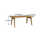Solid Wood Contemporary Rectangular Dining Table Pine Wood Top Indoor Table Clearhalo ' dining_table' 'Dining Tables & Seating' 'Dining Tables' 'furn' 'furn_dining_table' 'Furniture' 'furniture_dining_table' 'Kitchen & Dining Furniture' 'kitchen&dining_furn' 'kitchen' 'kitchen_dining_table' 1200x1200_a475db5e-4c16-410e-ac99-247fbe35a556