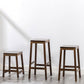 Industrial Square Backless Stool Wooden Footrest Barstool for Living Room Clearhalo 'Bar Furniture' 'Bar Stools' 'bar_stools' 'furn' 'furn_bar_stools' 'Furniture' 'Kitchen & Dining Furniture' 1200x1200_a4772e62-e71f-4fe8-9b79-d53e27e3c521