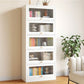 White Bookshelf Contemporary Style Bookcase with Door for Home Office Clearhalo 'Bookcases' 'furn' 'furn_bookcases' 'Furniture' 'furniture_bookcases' 'kitchen' 'kitchen_bookcases' 'Living Room Furniture' 'Office Furniture' 1200x1200_a4793b3c-6e3c-408d-98ae-d41f079f832f