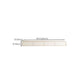 White Contemporary TV Console Floating Faux Wood Media Console