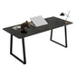 Glam Style Stone Writing Desk Rectangular Sled Base Writing Desk Clearhalo 'furn' 'furn_office_desk' 'Furniture' 'furniture_office_desk' 'Office Desks' 'Office Furniture' 'office_desk' 1200x1200_a47b46ba-2507-44e3-8498-9f415306bfe6