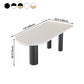 Irregular Wood Table for Restaurant Modern Dining Table with 3 Legs Clearhalo ' dining_table' 'Dining Tables & Seating' 'Dining Tables' 'furn' 'furn_dining_table' 'Furniture' 'furniture_dining_table' 'Kitchen & Dining Furniture' 'kitchen&dining_furn' 'kitchen' 'kitchen_dining_table' 1200x1200_a481c87a-049b-4cd0-8b2e-a38397de4805
