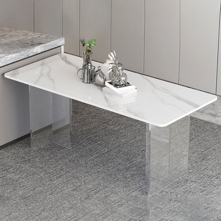 Modern 1/2/5 Pieces Dining Set Rectangle Stone Dining Table for Dining Room Kitchen Clearhalo 'Dining Room Sets' 'Dining Tables & Seating' 'dining_room_set' 'furn' 'furn_dining_room_set' 'Furniture' 'Kitchen & Dining Furniture' 1200x1200_a481ce68-c426-490c-93bf-8aaaf4c36bff