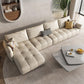 32"H Mid-Century Modern Sectional Sofa Leather Stain-Resistant Sleeper Sectional Clearhalo 'furn' 'furn_sectionals' 'Furniture' 'Living Room Furniture' 'Sectionals' 1200x1200_a4855162-e9c3-41ef-b20c-1c0a7d66fa14