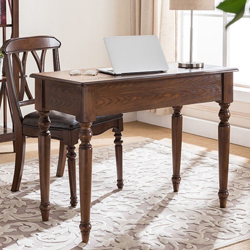 Contemporary Style Wood Office Desk Rectangular Shape Task Desk with 4 Legs Clearhalo 'furn' 'furn_office_desk' 'Furniture' 'Office Desks' 'Office Furniture' 'office_desk' 1200x1200_a485b61e-1348-4ac1-bed6-67fcf7ba7f17