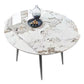Extendable Luxury Dining Table Adjustable Sintered Stone Top Table with 4 Legs Clearhalo ' dining_table' 'Dining Tables & Seating' 'Dining Tables' 'furn' 'furn_dining_table' 'Furniture' 'furniture_dining_table' 'Kitchen & Dining Furniture' 'kitchen&dining_furn' 'kitchen' 'kitchen_dining_table' 1200x1200_a486b702-7e7c-4d2b-b49a-29af59d7df41