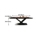 Metal Industrial Rectangle Dining Table Solid Wood Top Table with Pedestal Base Clearhalo ' dining_table' 'Dining Tables & Seating' 'Dining Tables' 'furn' 'furn_dining_table' 'Furniture' 'furniture_dining_table' 'Kitchen & Dining Furniture' 'kitchen&dining_furn' 'kitchen' 'kitchen_dining_table' 1200x1200_a4873a1a-efcc-46d2-9a03-fd23e9b317e2