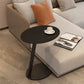 Modern Style Cocktail Table Rock Tabletop Ironwork Table Foot Round Coffee Table