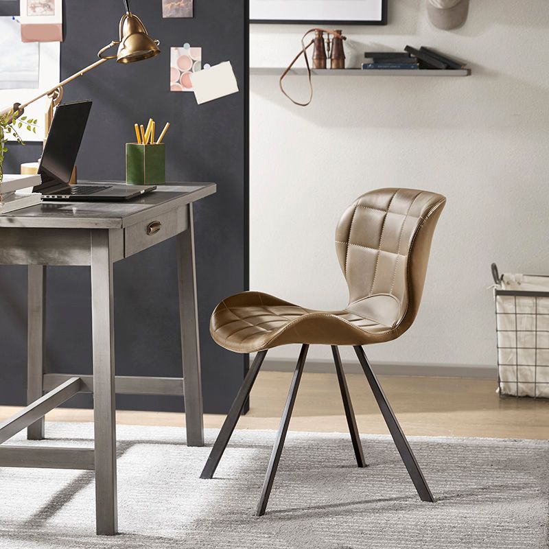 Modern Style Side Chair Leather Dining Chair for Dining Room