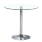 Glass Top Dining Table Modern Round Dining Table with Pedestal Base Clearhalo ' dining_table' 'Dining Tables & Seating' 'Dining Tables' 'Furniture' 'furniture_dining_table' 'Kitchen & Dining Furniture' 'kitchen&dining_furn' 'kitchen' 'kitchen_dining_table' 1200x1200_a48faa3a-90cf-48ac-a5e2-92b882920903