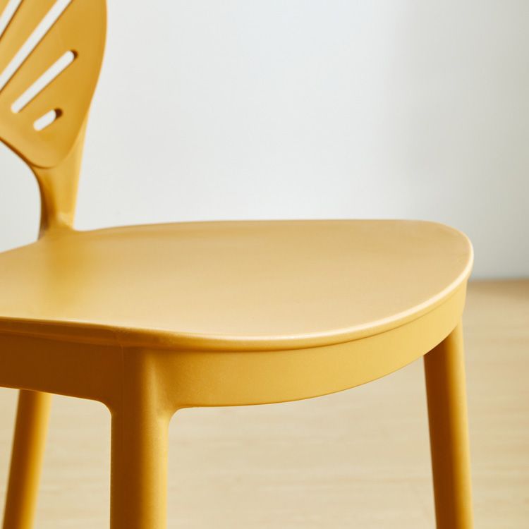 Scandinavian Plastic Dining Armless Chair Kitchen and Dining Room Side Chairs Clearhalo ' kitchen&dining_furn' 'Dining Chairs' 'Dining Tables & Seating' 'dining_chair' 'furn' 'furn_dining_chair' 'Furniture' 'furniture_dining_chair' 'Kitchen & Dining Furniture' 'kitchen' 1200x1200_a497b7ea-9675-4d9a-b038-6fa9398dcee1