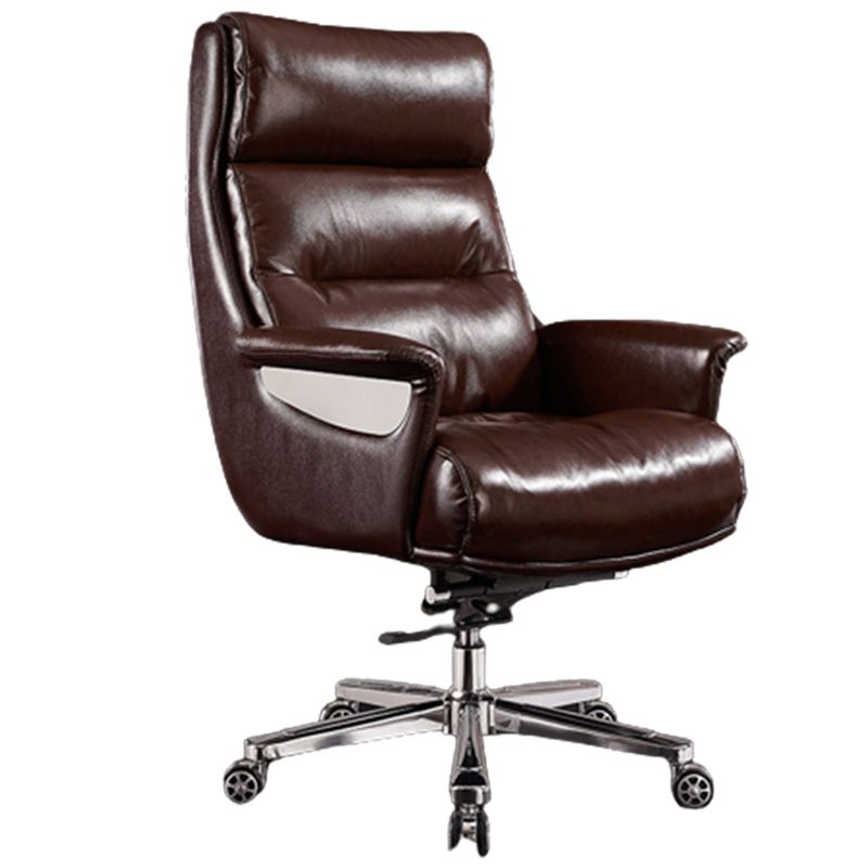 High Back Managers Chair Contemporary Swivel Executive Chair Clearhalo 'furn' 'furn_office_chair' 'Furniture' 'Office Chairs' 'Office Furniture' 'office_chair' 1200x1200_a497df51-47fb-45b8-a959-f685373f99a3
