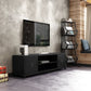 Industrial Iron TV Console Open Storage TV Media Stand for Living Room Clearhalo 'furn' 'furn_tv_stands_entertainment_centers' 'Furniture' 'Living Room Furniture' 'TV Stands & Entertainment Centers' 'TV Stands & Media Storage Furniture' 'tv_stands_entertainment_centers' 1200x1200_a497fcf6-e1bb-47d8-8c13-39d5930b3c60