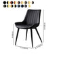 Metal Scandinavian Style Dining Chair Dining Room Armless Parsons Chair Clearhalo ' kitchen&dining_furn' 'Dining Chairs' 'Dining Tables & Seating' 'dining_chair' 'furn' 'furn_dining_chair' 'Furniture' 'furniture_dining_chair' 'Kitchen & Dining Furniture' 'kitchen' 1200x1200_a49c9d59-cbb4-4c1a-9c5e-7ab5f871e71d